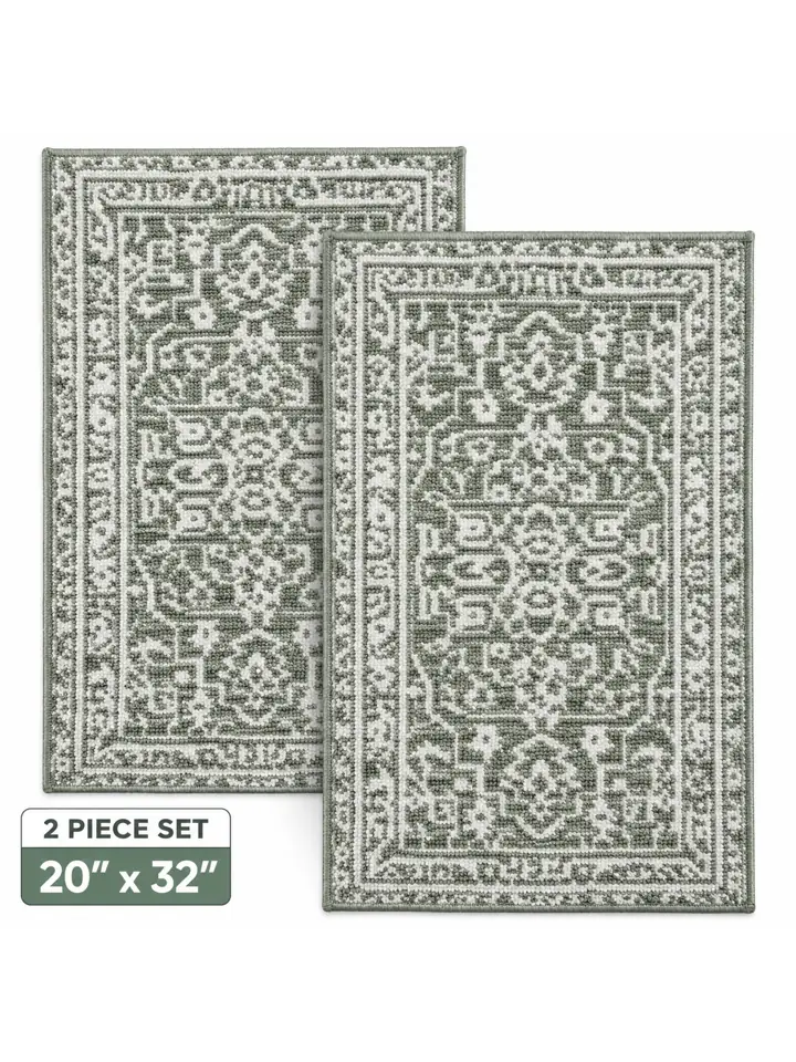 2-piece 20 x 32 inch rug set
